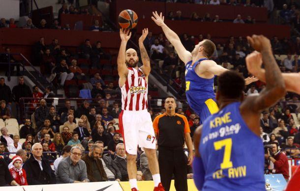 Ο Ολυμπιακός στην κορυφή με… 30άρα στη Μακάμπι