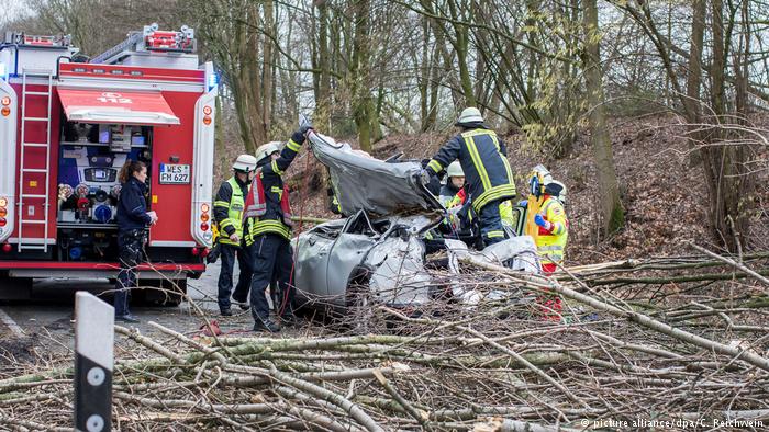 Ο τυφώνας «Φρειδερίκη» σαρώνει την Ευρώπη