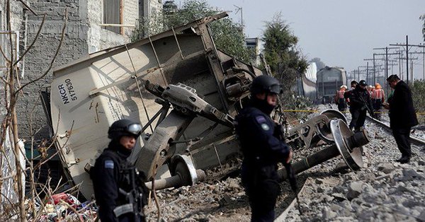 Εκτροχιασμός τρένου με πέντε νεκρούς στο Μεξικό