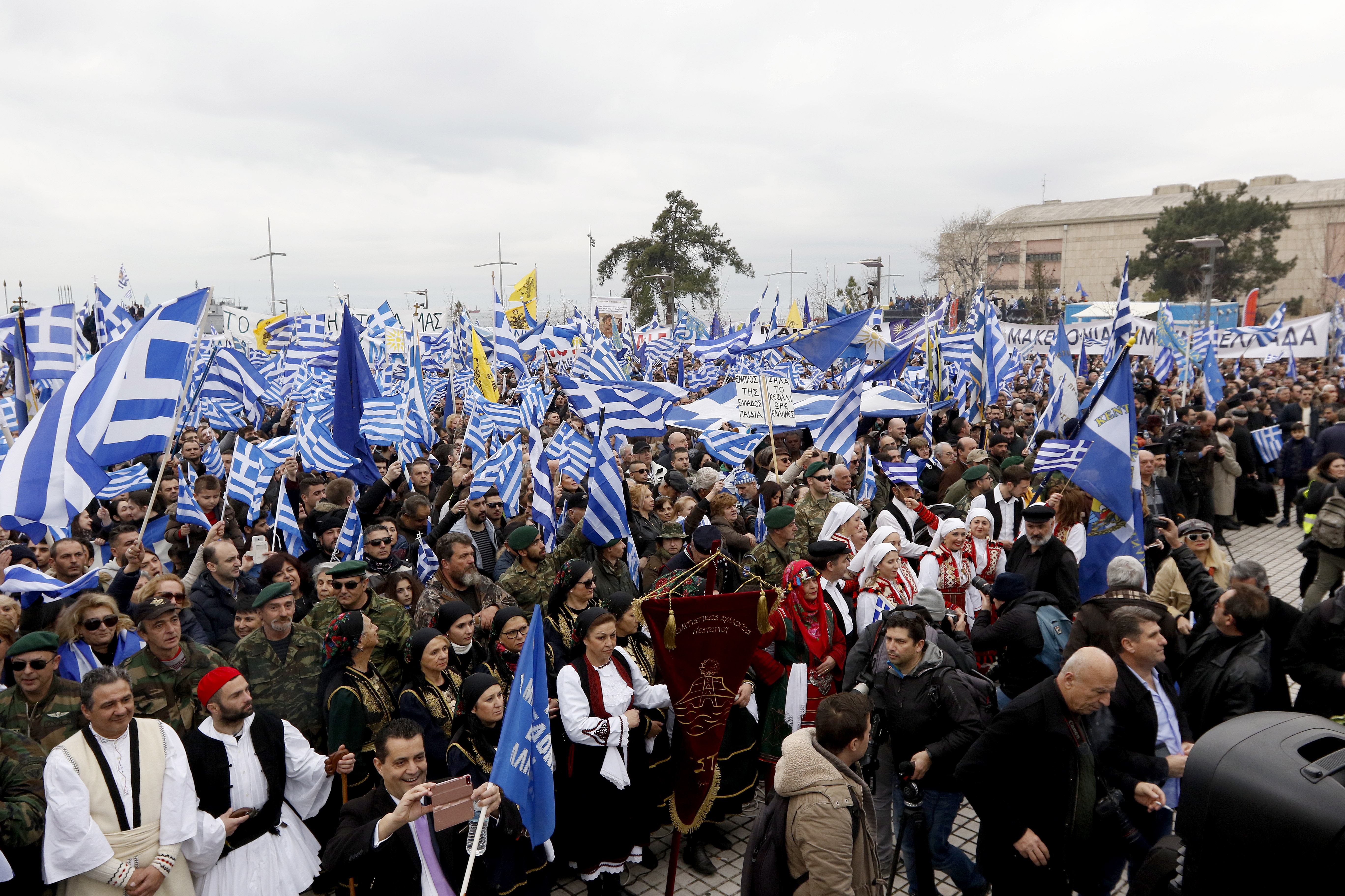 ΑΝΕΛ: Μεγαλειώδες το συλλαλητήριο στη Θεσσαλονίκη