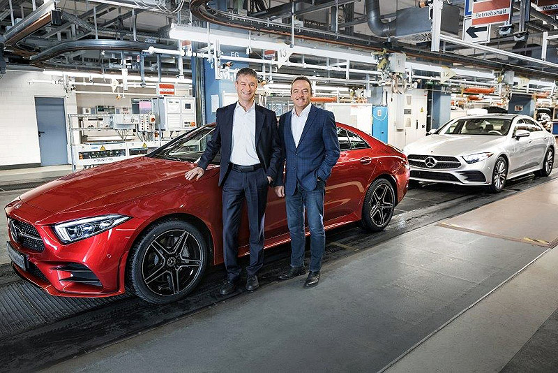 Έναρξη παραγωγής για την νέα Mercedes-Benz CLS
