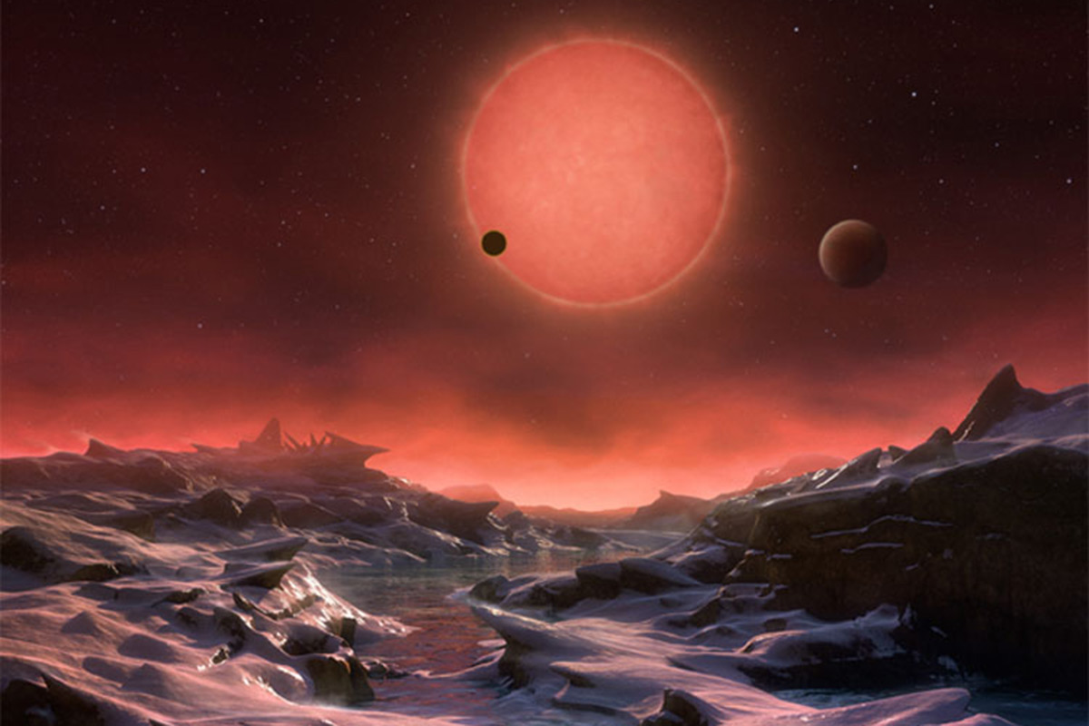 Πιθανόν κατοικήσιμοι δύο πλανήτες του άστρου Trappist-1