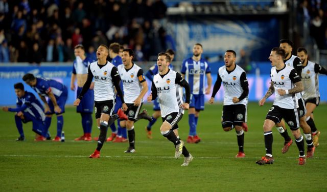 Πρόκριση στα πέναλτι για την Βαλένθια επί της Αλαβές