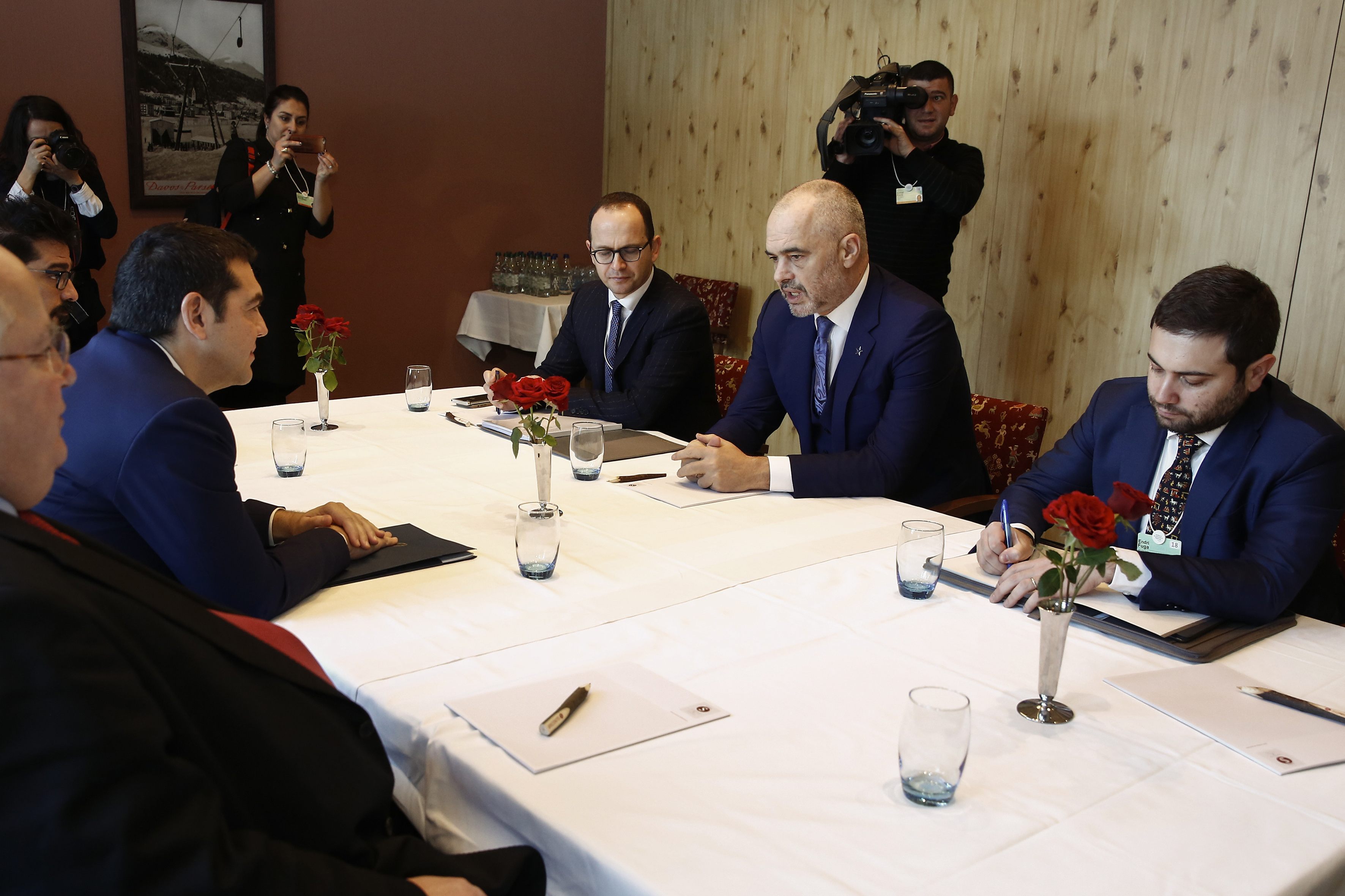 Tsipras, Rama agree to upgrade bilateral ties