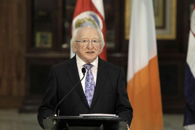 Τριήμερη επίσκεψη του Προέδρου της Ιρλανδίας στην Αθήνα