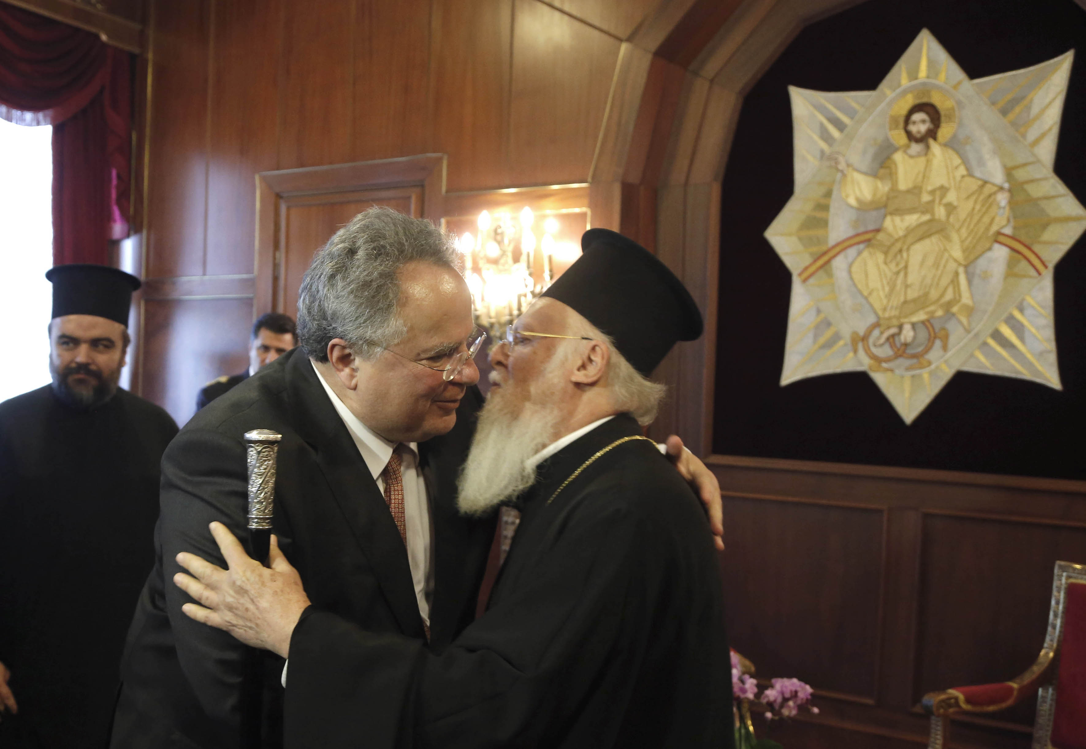 Kotzias chastises Nimetz, extols Ecumenical Patriarch’s FYROM statement