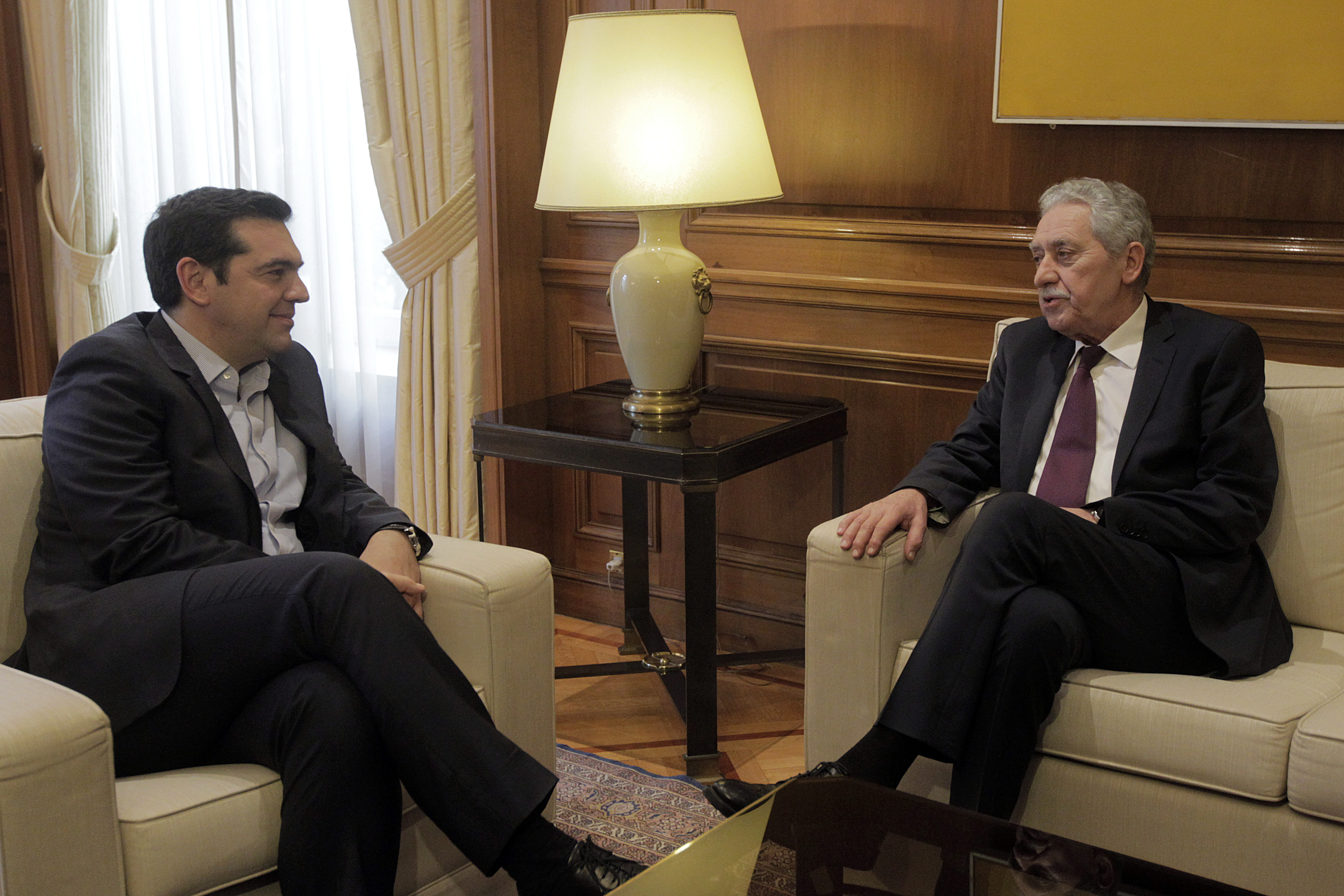 Dragasakis Economy and Development Minister, Kouvelis Alternate Defence Minister