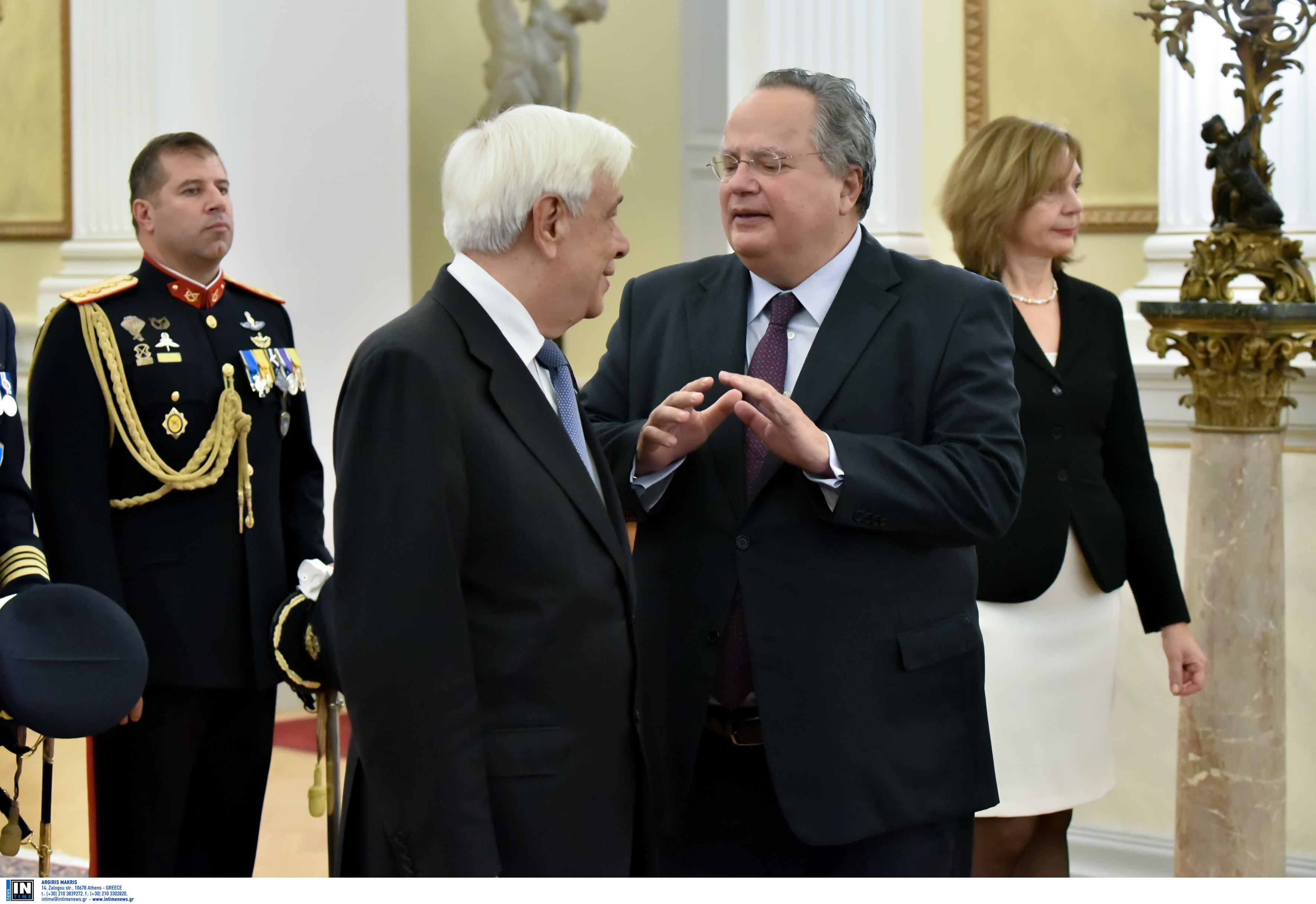 Η δεξίωση στο Προεδρικό, ο πρέσβης, ο Κοτζιάς και το… καυτό μενού