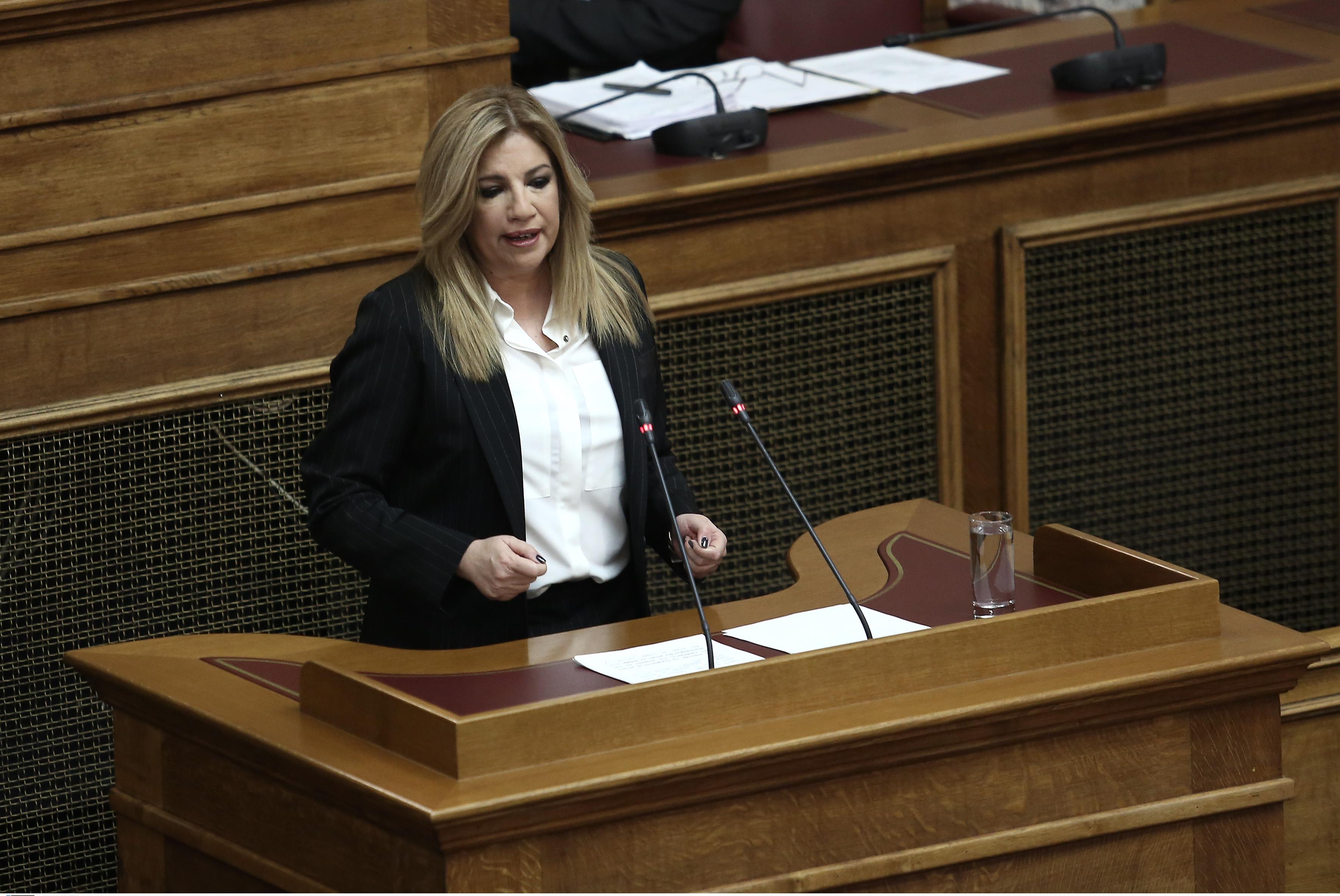 Γεννηματά: Πρέπει να απορριφθούν οι προτάσεις Νίμιτς