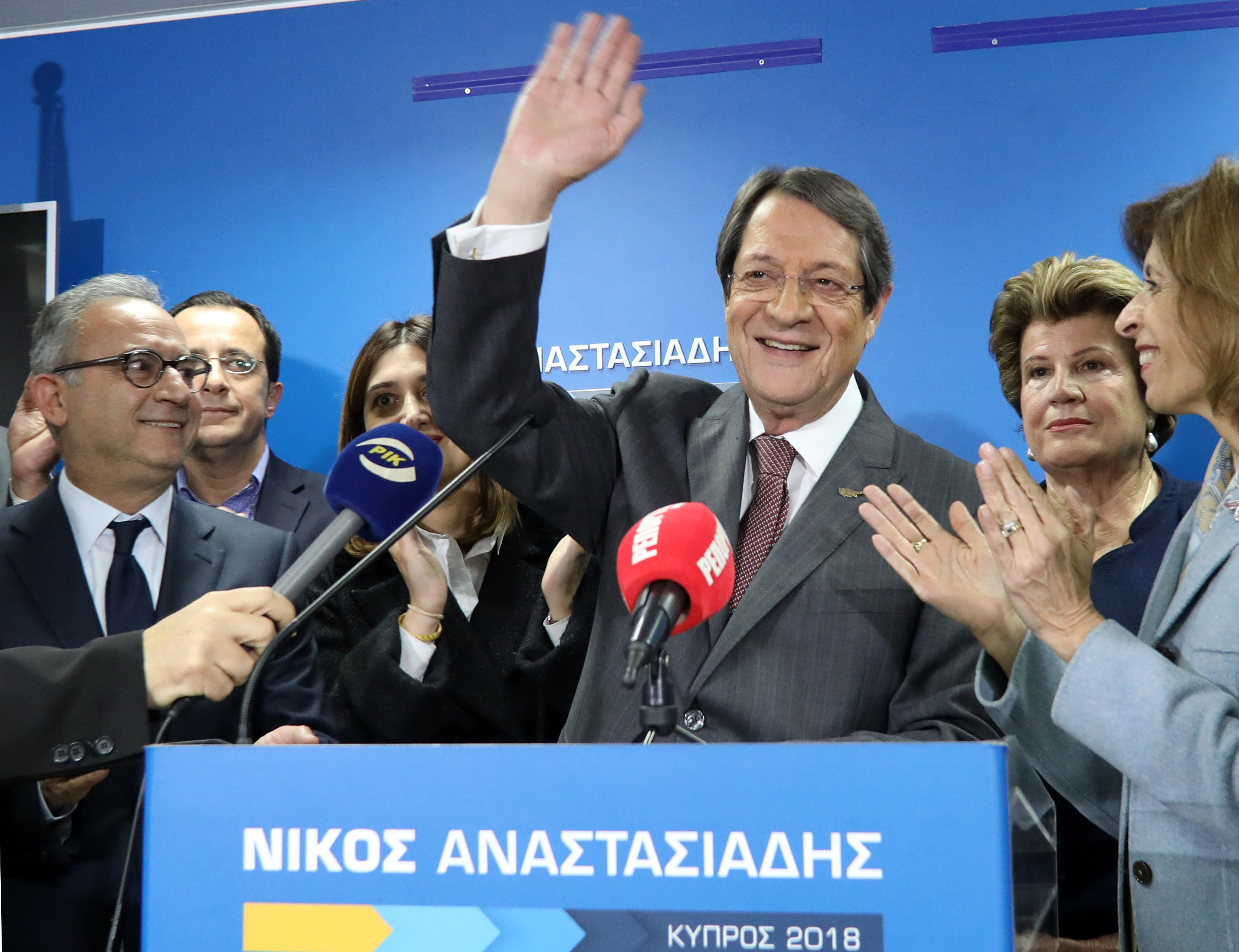 Πρόεδρος της Κύπρου ο Ν.Αναστασιάδης με μεγάλη διαφορά