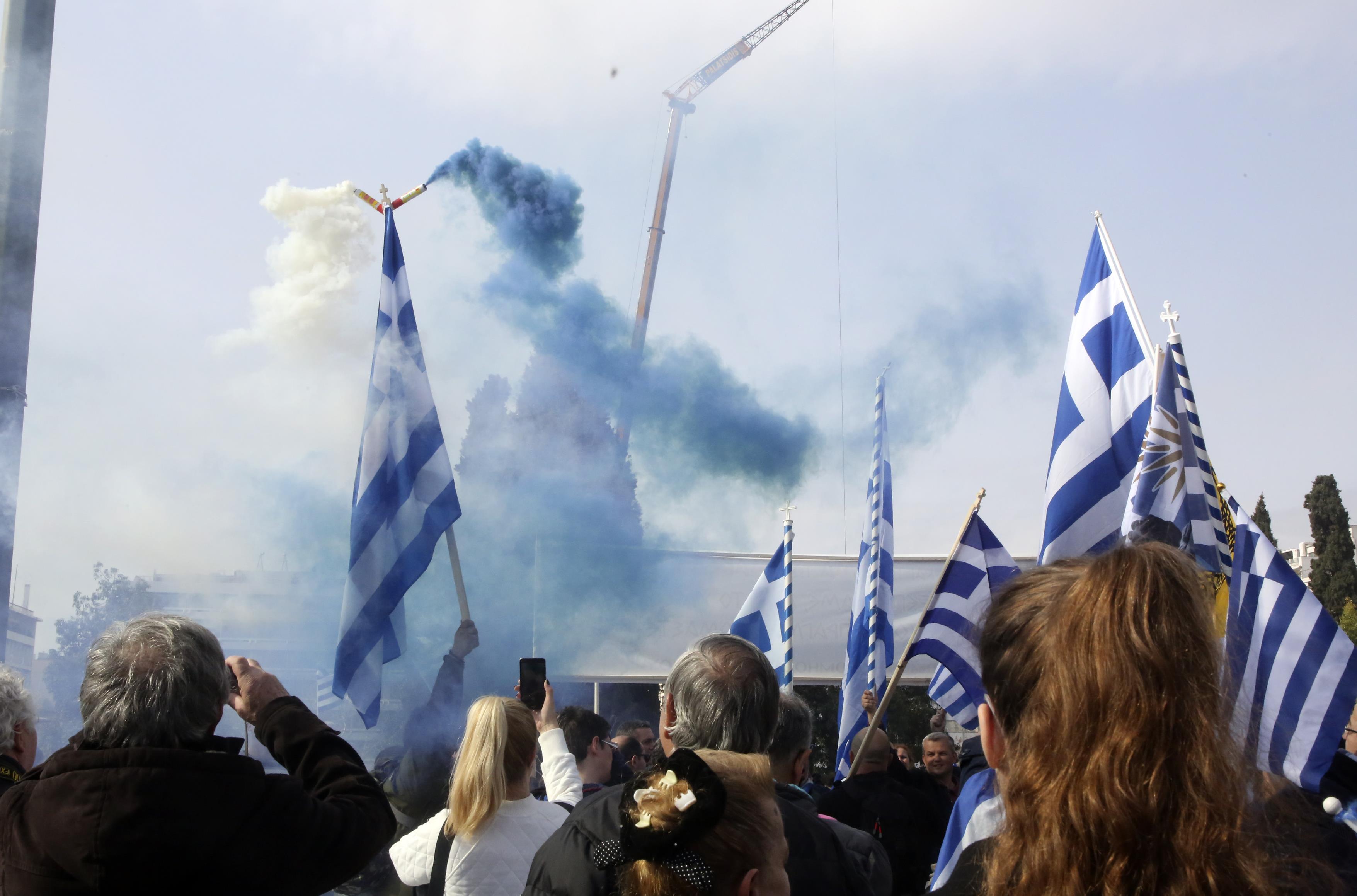 Ποιοι πολιτικοί κατέβηκαν στο συλλαλητήριο της Αθήνας