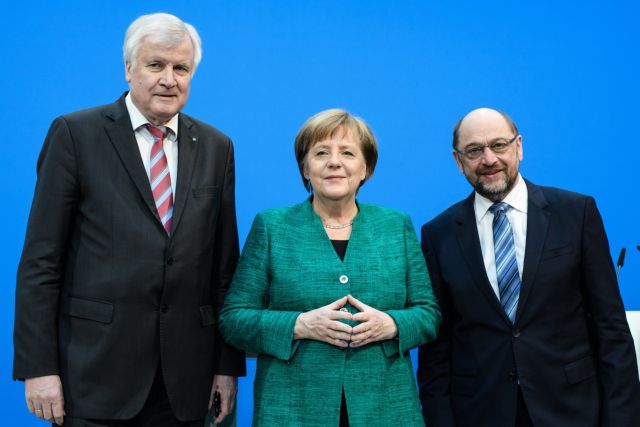 Μέρκελ για κυβέρνηση συνασπισμού: «Νέα δυναμική για την Γερμανία»