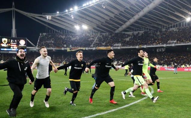 Η ΑΕΚ στους «4» του Κυπέλλου, απέκλεισε τον Ολυμπιακό