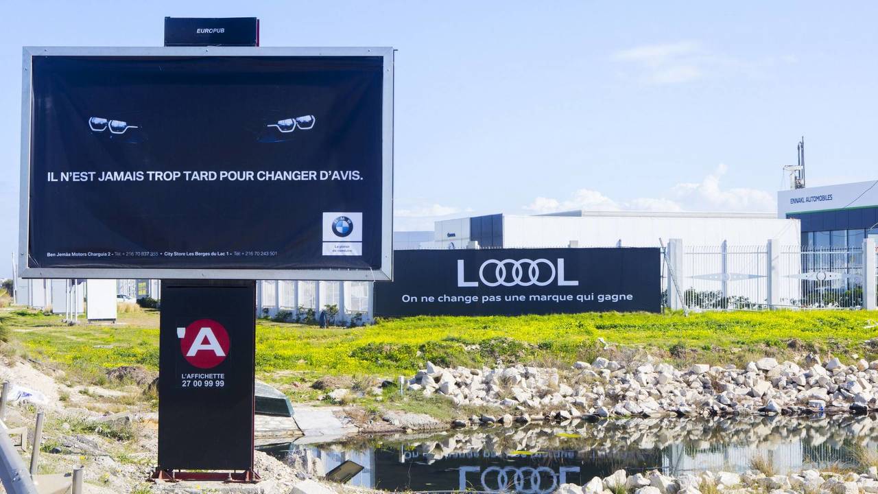 Πόλεμος διαφημιστικών πινακίδων μεταξύ BMW και Audi