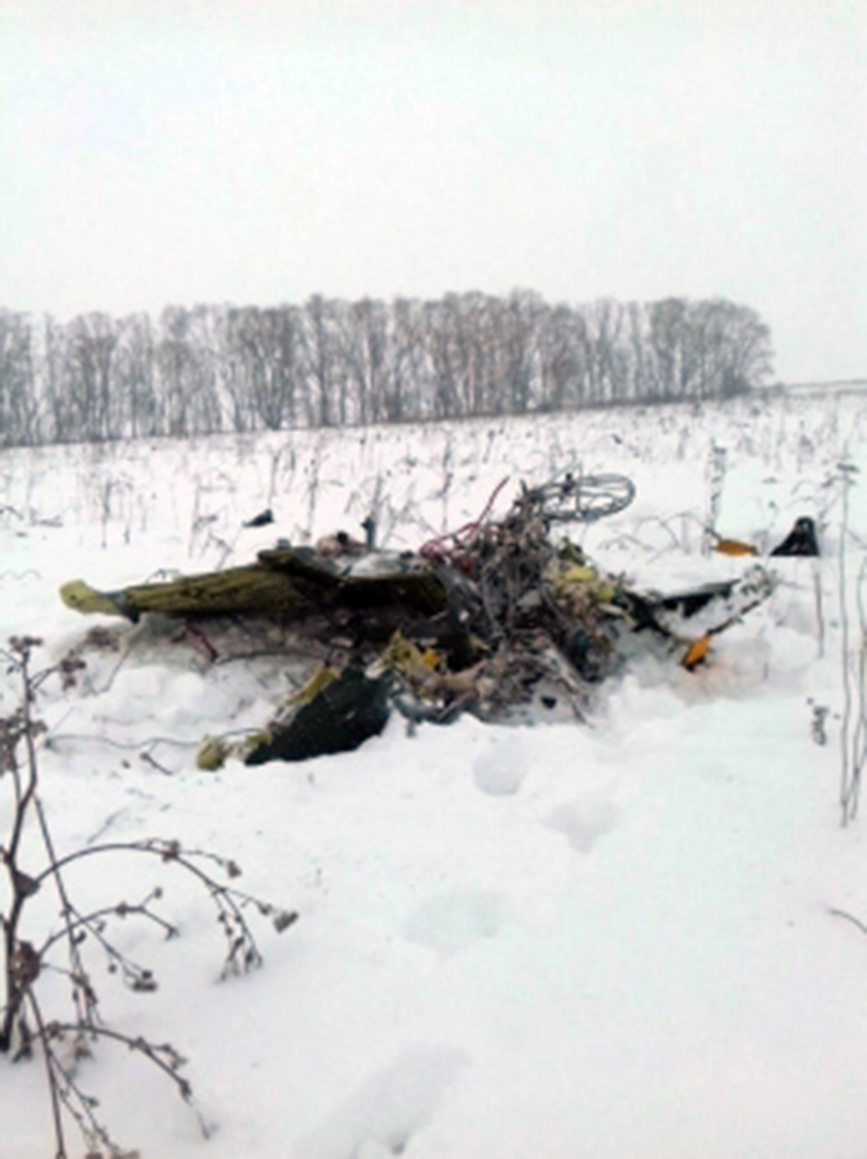 Αεροπορική τραγωδία στη Μόσχα: Συντρίμμια και ανθρώπινα μέλη σε ακτίνα χιλιομέτρου