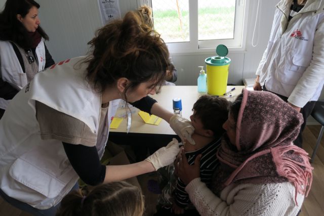 Μαζική εκστρατεία εμβολιασμού κατά της ιλαράς στη Λέσβο