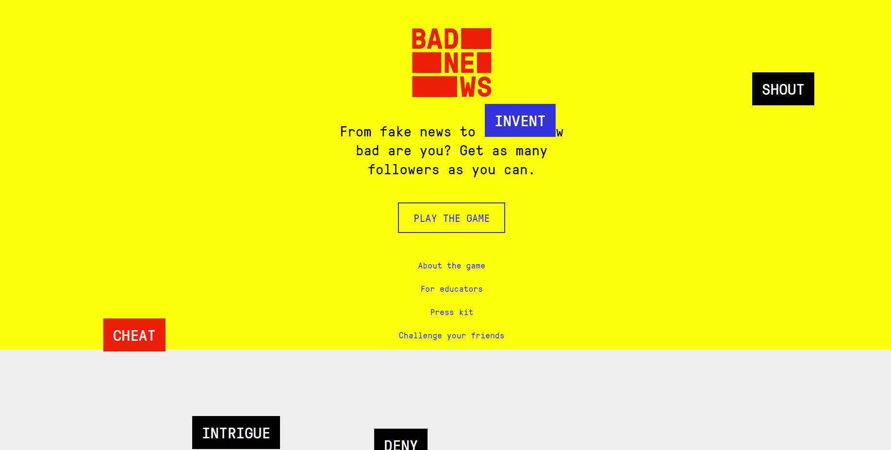 Διαδικτυακό εκπαιδευτικό παιχνίδι ενάντια στις ψευδείς ειδήσεις