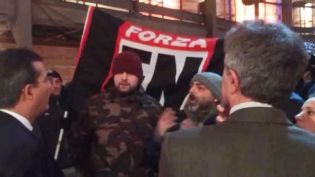 Μέλη της νεοφασιστικής Forza Nuova έκαναν «ντου» σε τηλεοπτικό στούντιο