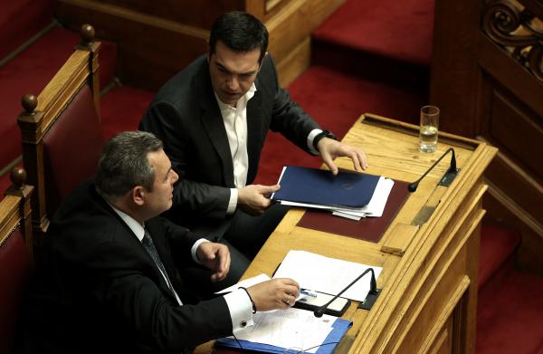 Syriza, Independent Greeks relations on the brink