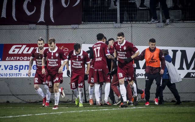 Προβάδισμα της Λάρισας με ανατροπή επί της ΑΕΚ