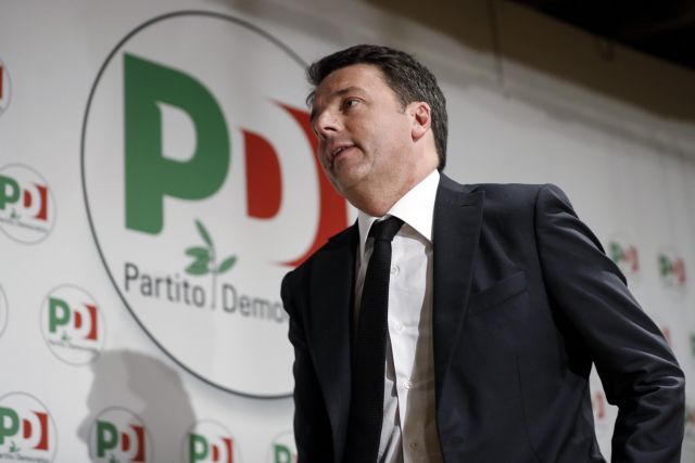 Ιταλία: Παραιτήθηκε από την ηγεσία του Δημοκρατικού Κόμματος ο Ματέο Ρέντσι