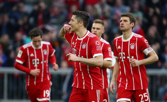 Η Μπάγερν «σκόρπισε» το Αμβούργο με 6-0