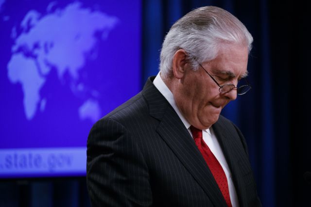 «Η απόλυση Τίλερσον δείχνει αποχώρηση των ΗΠΑ από τη συμφωνία για τα πυρηνικά»