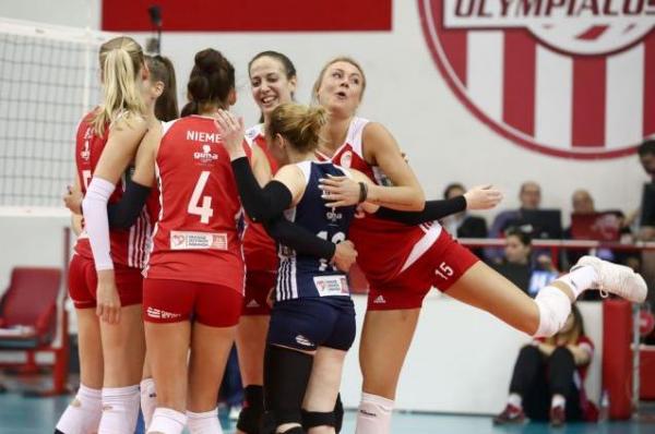 Βραδιά γιορτής για τον Ολυμπιακό και την Ελλάδα