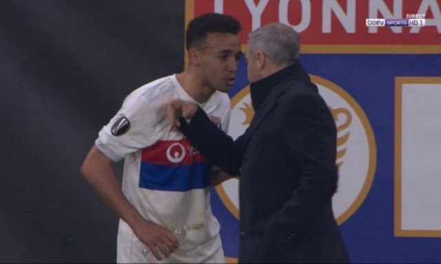 Λιόν : Πιάστηκαν στα χέρια προπονητής και παίκτης [βίντεο]