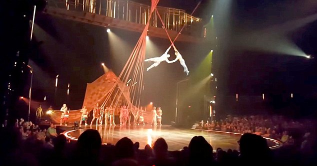 Σκοτώθηκε κατά την παράσταση ακροβάτης του Cirque du Soleil