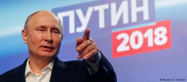 O Πούτιν στο Κρεμλίνο για άλλα έξι χρόνια