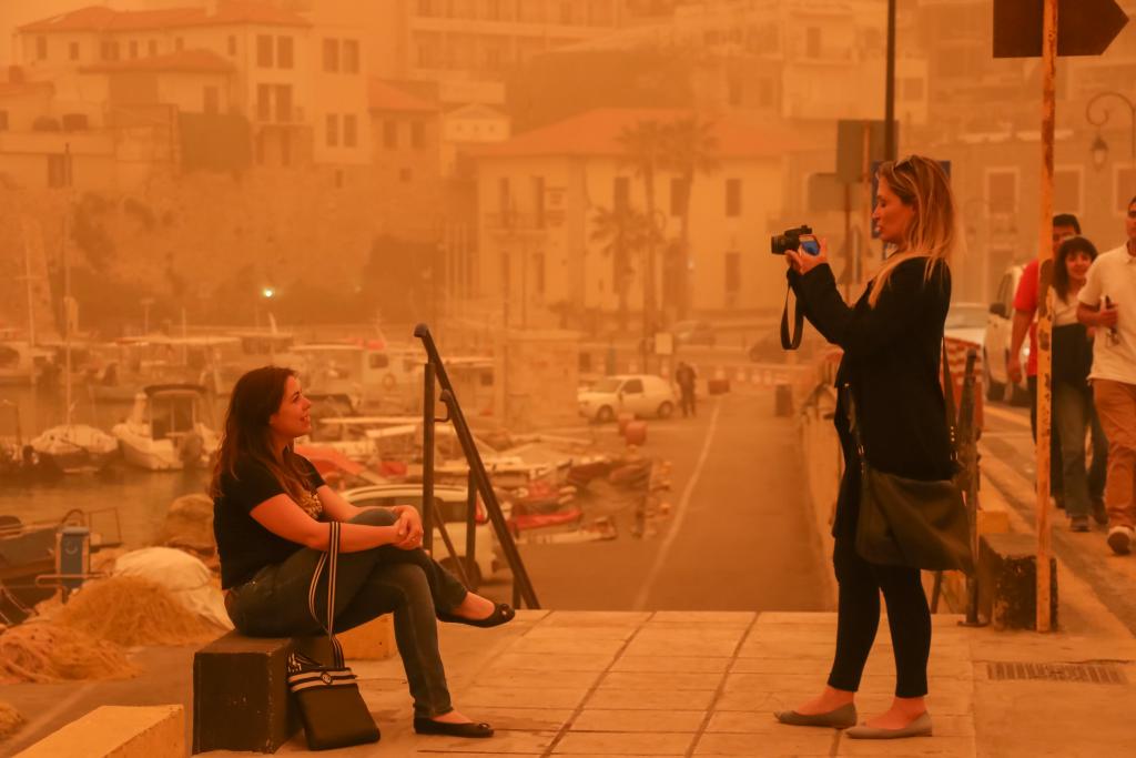 Πάνω από 500 μικρογραμμάρια σκόνης ανά κυβικό μέτρο στην Κρήτη