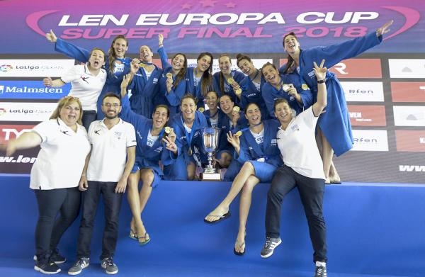Χρυσή η εθνική πόλο γυναικών στο Europa Cup
