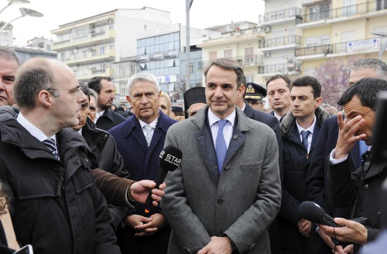 Συνάντηση Μητσοτάκη με τους γονείς των ελλήνων στρατιωτικών