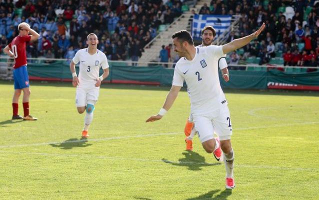 Νίκη της εθνικής Ελπίδων με 3-0 επί της Τσεχίας