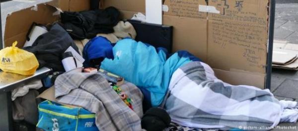 Περισσότεροι άστεγοι στην Ευρώπη