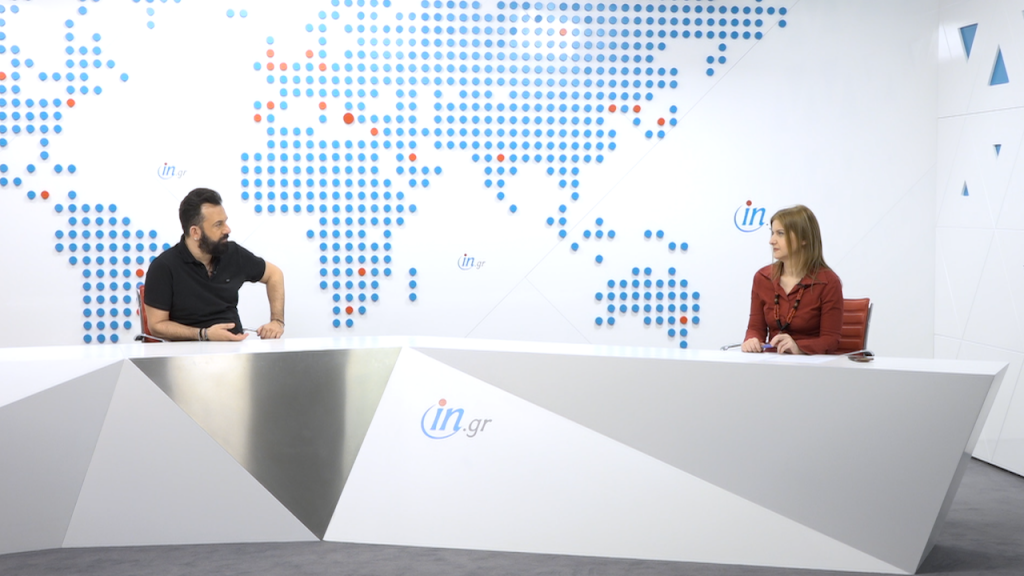 Ο Κωνσταντίνος Ρήγος στο in tv