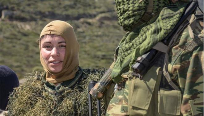Δέσποινα Κουτσουναμέντου: Greek sniper γένους θηλυκού