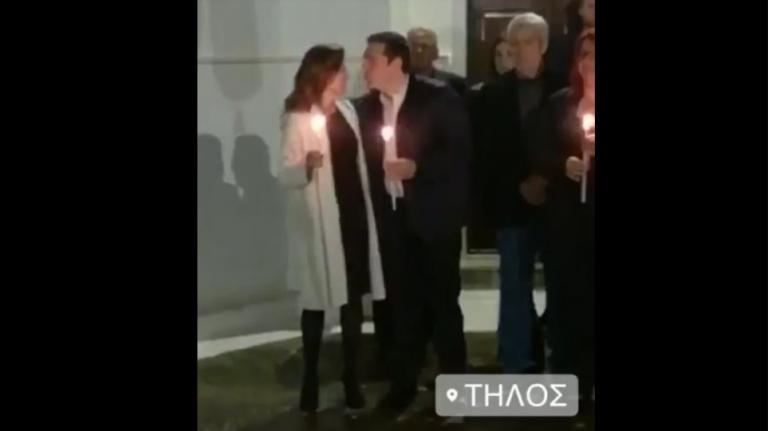 Το «αναστάσιμο» φιλί του πρωθυπουργού στην Μπέτυ Μπαζιάνα