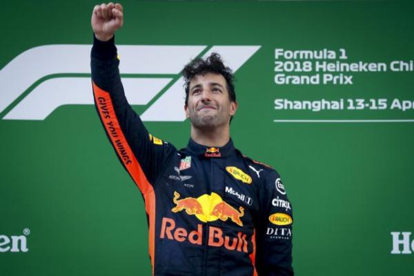 Ο Ρικιάρντο έκανε την έκπληξη στο γκραν πρι της Κίνας