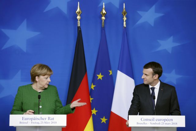 Μακρόν και Μέρκελ θα συναντηθούν στο Βερολίνο στις 19 Απριλίου
