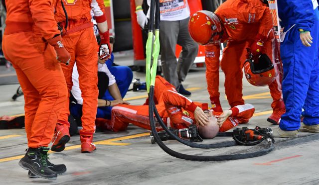 F1: Aισθητήρας προκάλεσε το ατύχημα στα pit της Ferrari