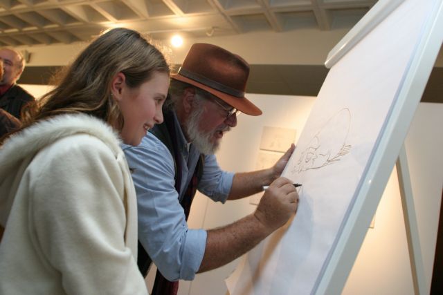 Με τραγούδια αποχαιρέτησαν τον σκιτσογράφο Βαγγέλη Παυλίδη