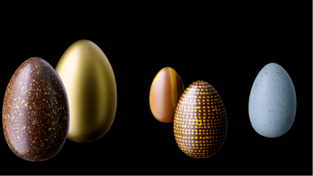 Πασχαλινά αυγά έργα τέχνης