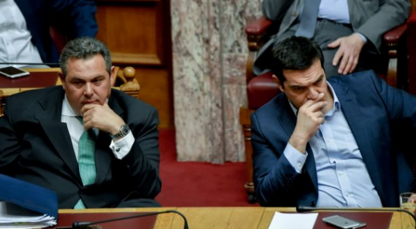 «Ρωγμές» στο σύμφωνο συμβίωσης Τσίπρα – Καμμένου