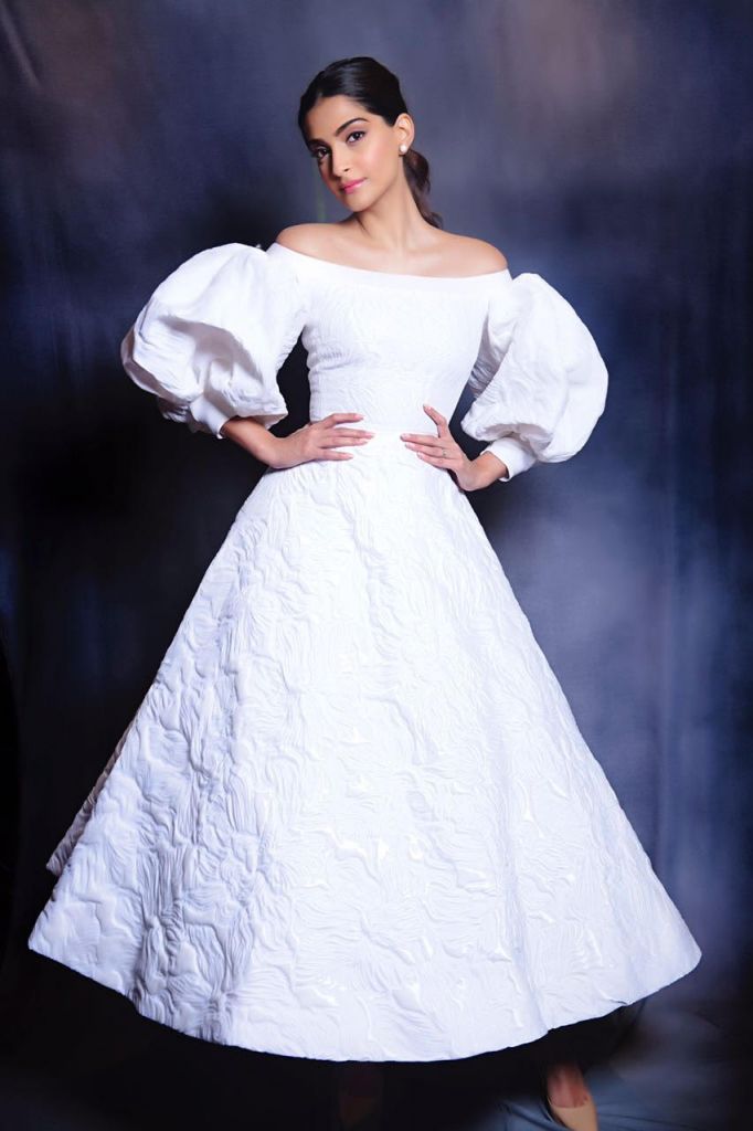 Η ηθοποιός Sonam Kapoor με Celia Kritharioti Couture