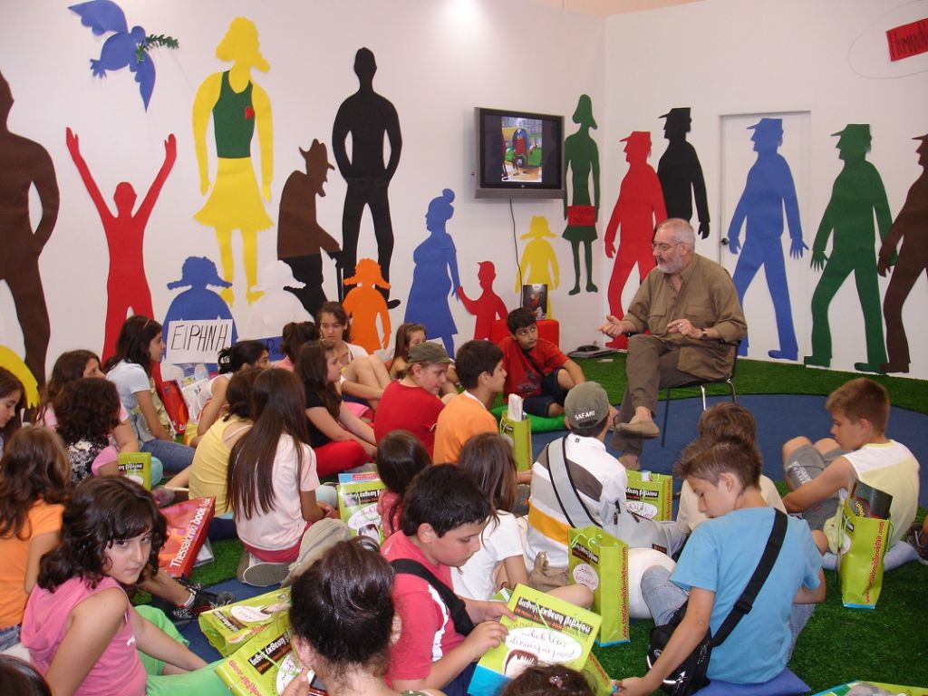Παιδική γωνιά στη Διεθνή Έκθεση Βιβλίου Θεσσαλονίκης
