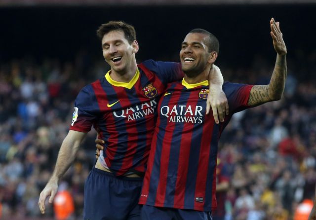 Ντάνι Άλβες: Θα πήγαινα και αύριο στην Μπαρτσελόνα, αν με καλούσαν