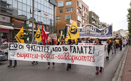 Αντιφασιστικές συγκεντρώσεις σε γειτονιές της Αθήνας