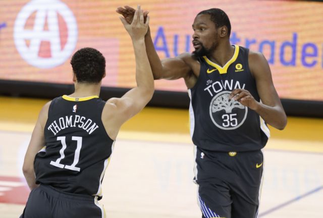 Ντουράντ και Τόμπσον οδήγησαν τους Ουόριορς στο 2-0